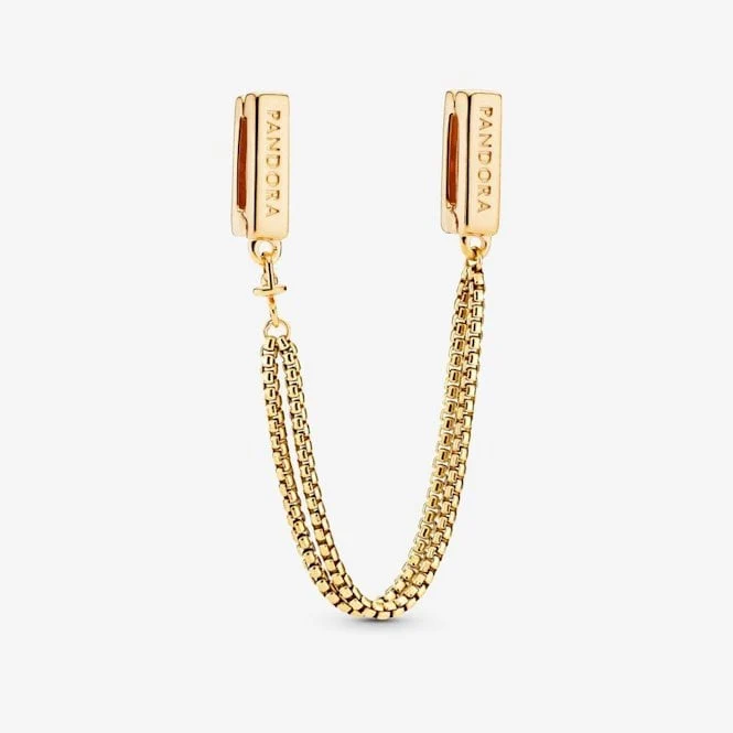 Reflexions Gold Safety Chain Clip Charms