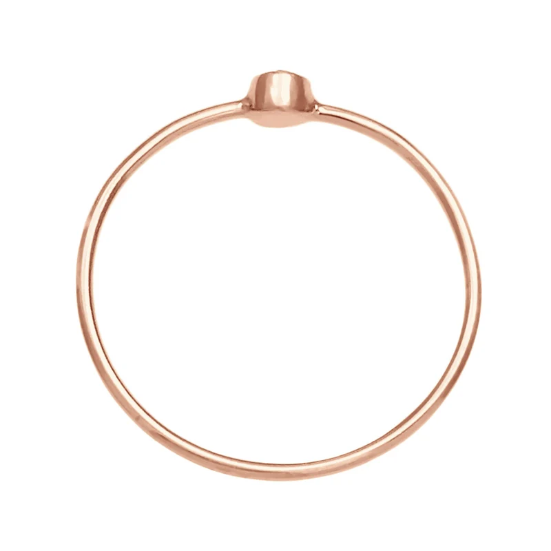 Solitär-Ring | Kristall ( Schwarz )