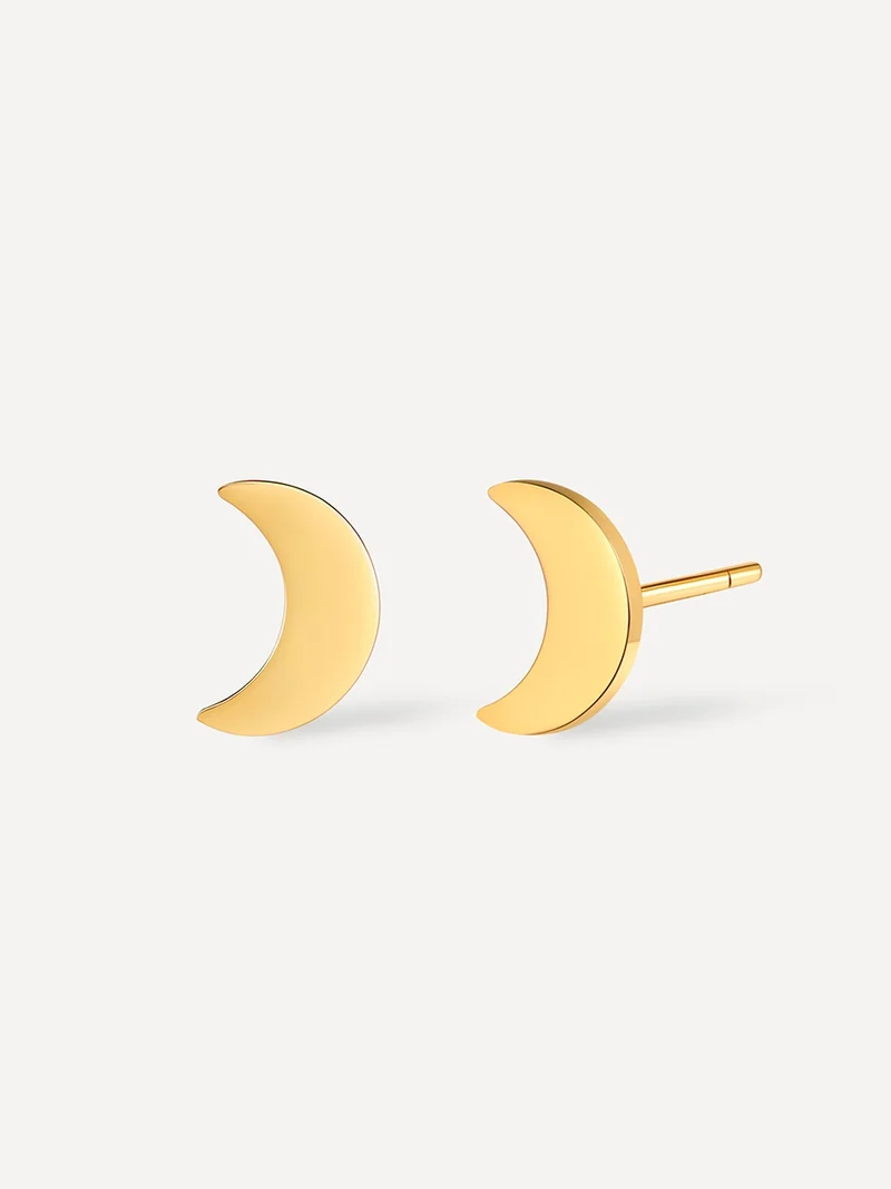 Simple Moon Ohrringe