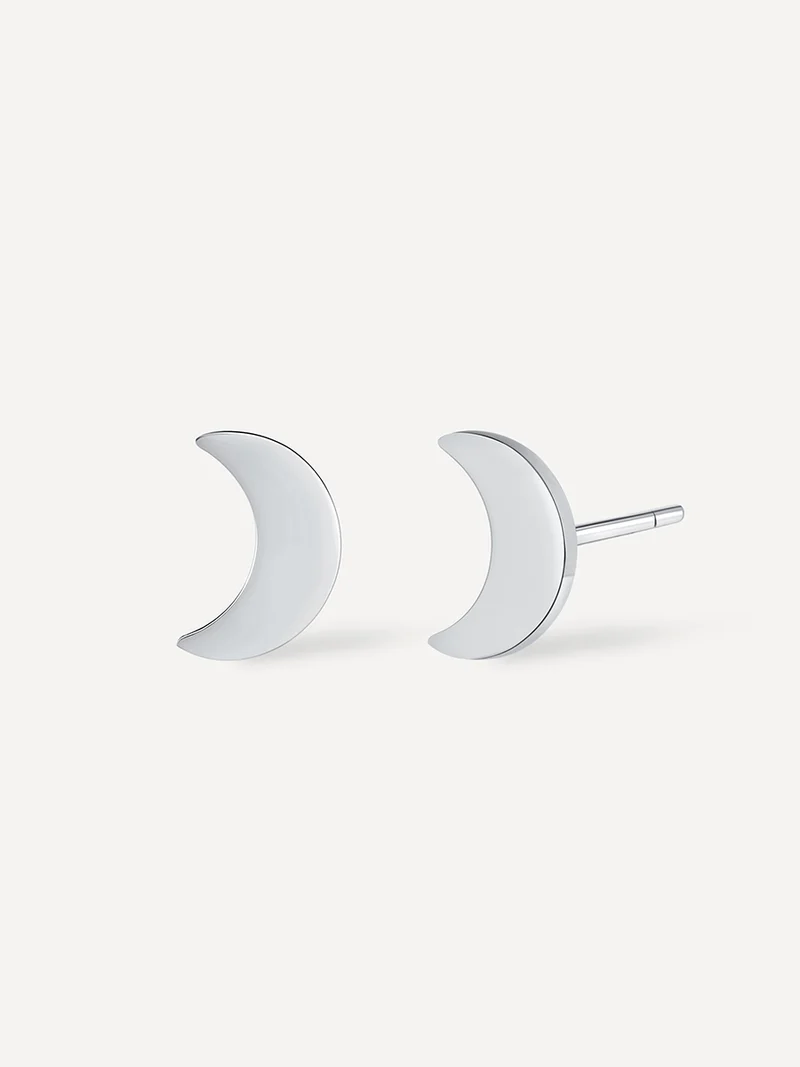 Simple Moon Ohrringe