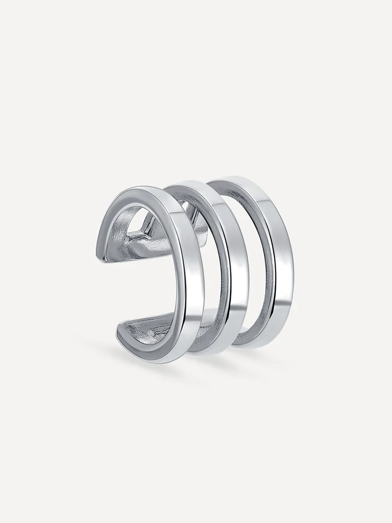 Moon Phase Trio Plain Earcuff