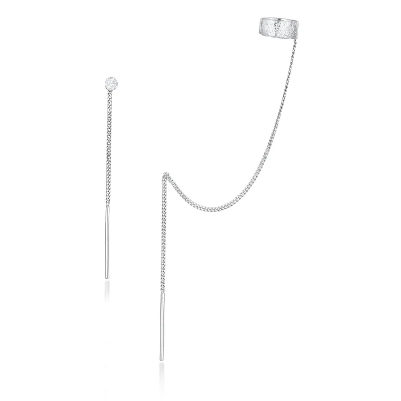 Ohrring-Set Ear Cuff Kette