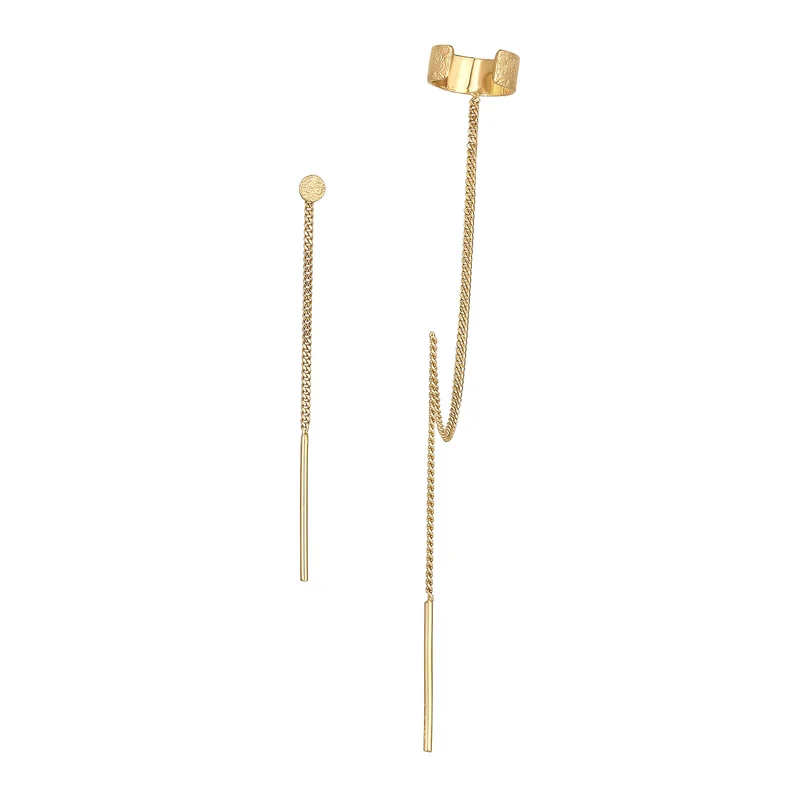 Ohrring-Set Ear Cuff Kette