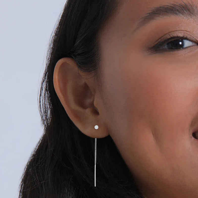 Ohrring-Set Ear Cuff Kette