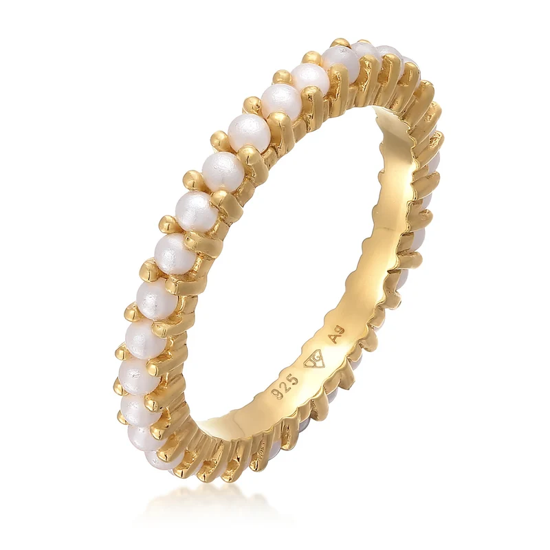 Ring Memoire Glasperlen