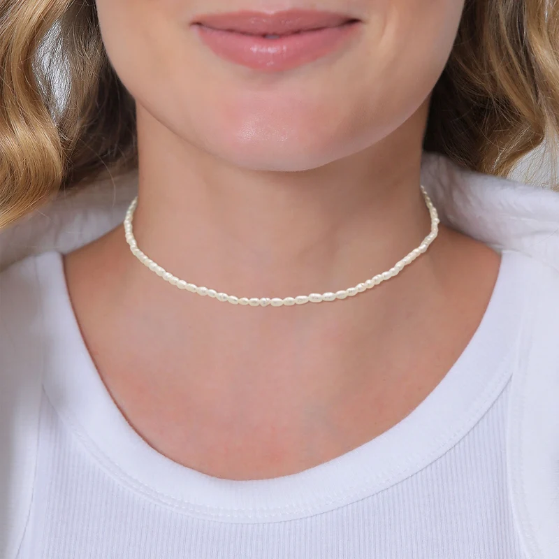 Choker Klassisch | Süßwasserperlen