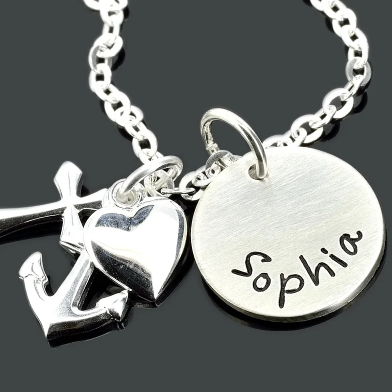 SCHMUCK TAUFE, TAUFKETTE MIT GRAVUR, TAUFSCHMUCK SILBER