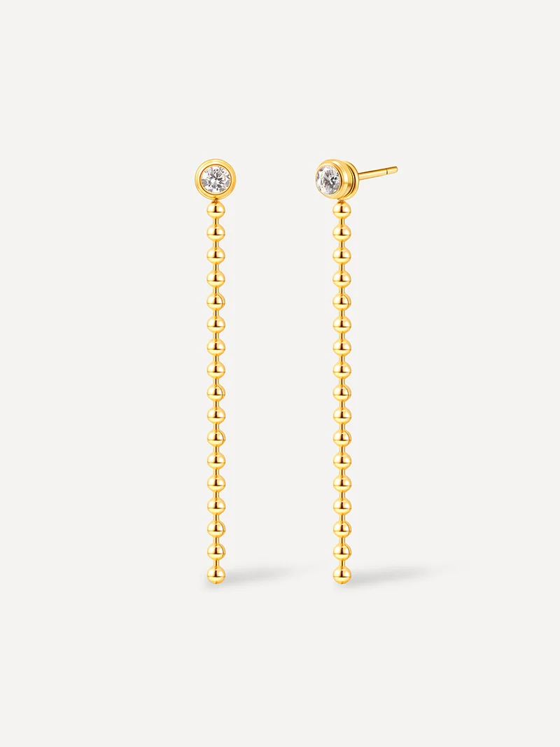 Star Track Tassel Ohrringe