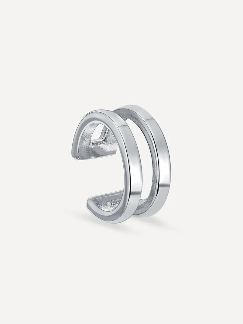 Moon Phase Duo Plain Earcuff