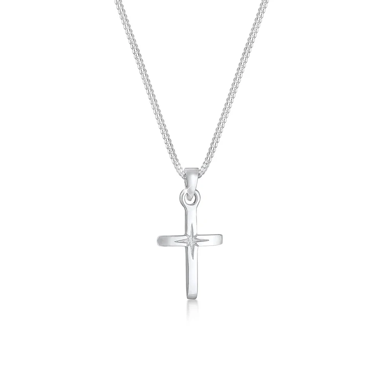 Halskette Kreuz Anhänger