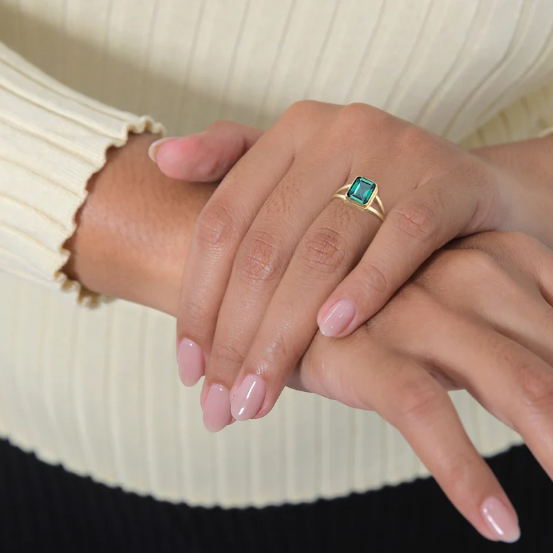 Ring | Quarz ( Grün )