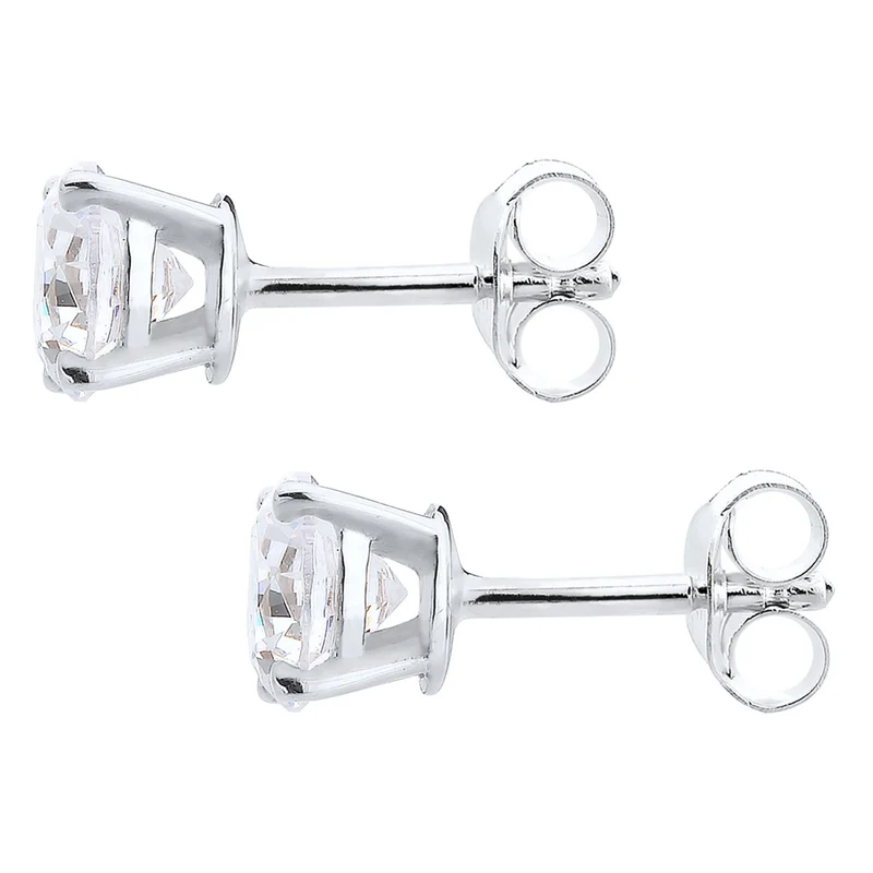 Ohrstecker | Kristall ( Weiß )