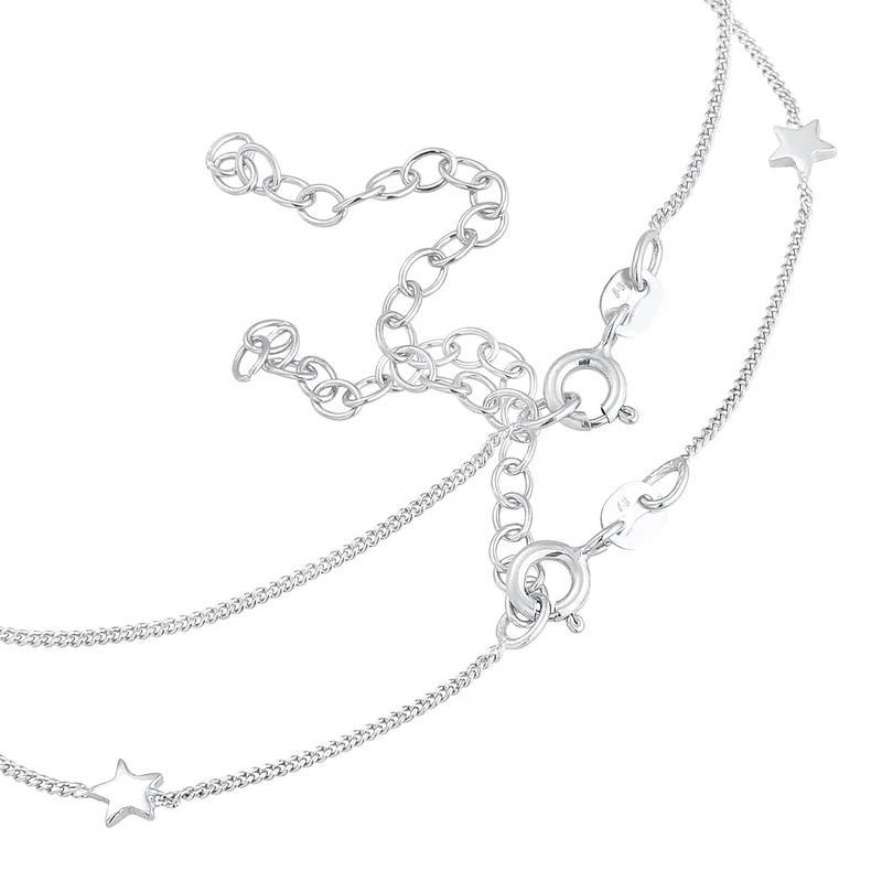 Fußkettchen Halbmond Set