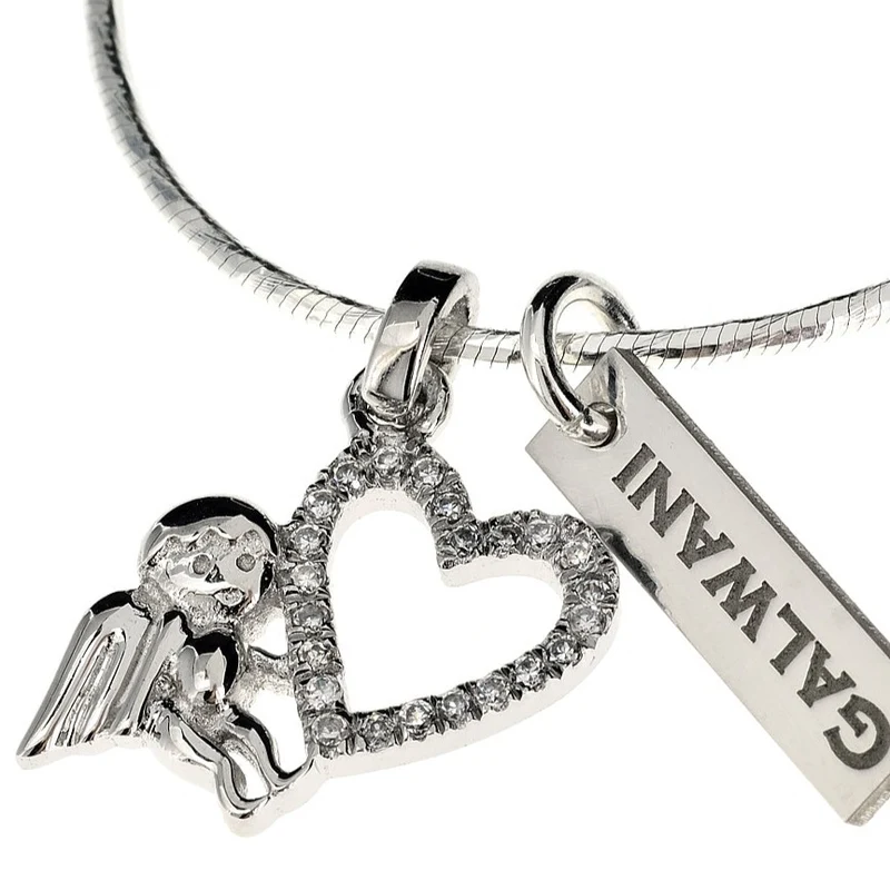 SCHUTZENGEL SCHMUCK, ENGEL KETTE, SILBERSCHMUCK GALWANI