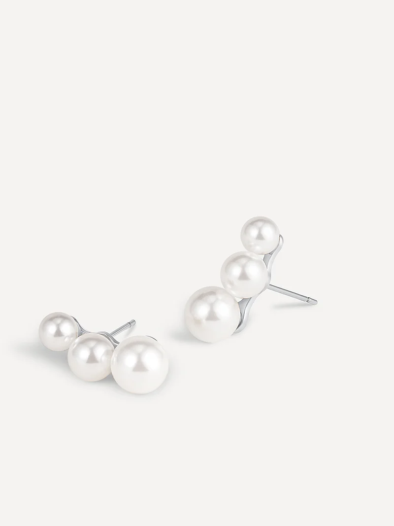 Trio Pearl Ohrringe