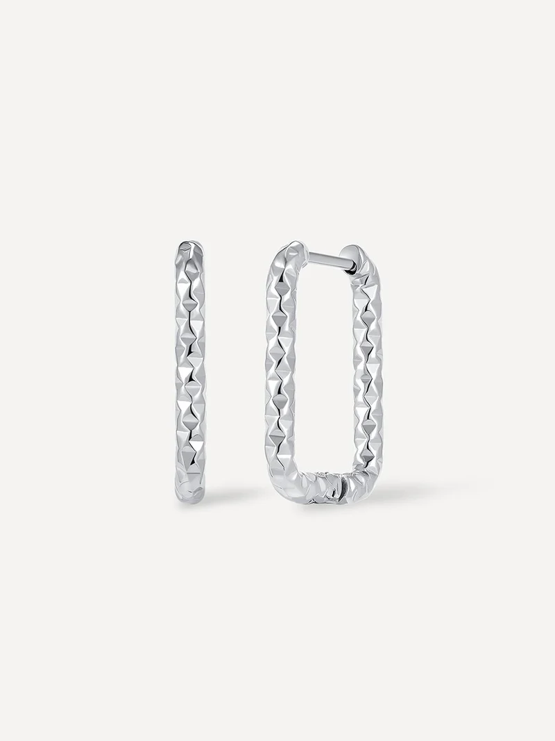 Geometric Hoop Ohrringe