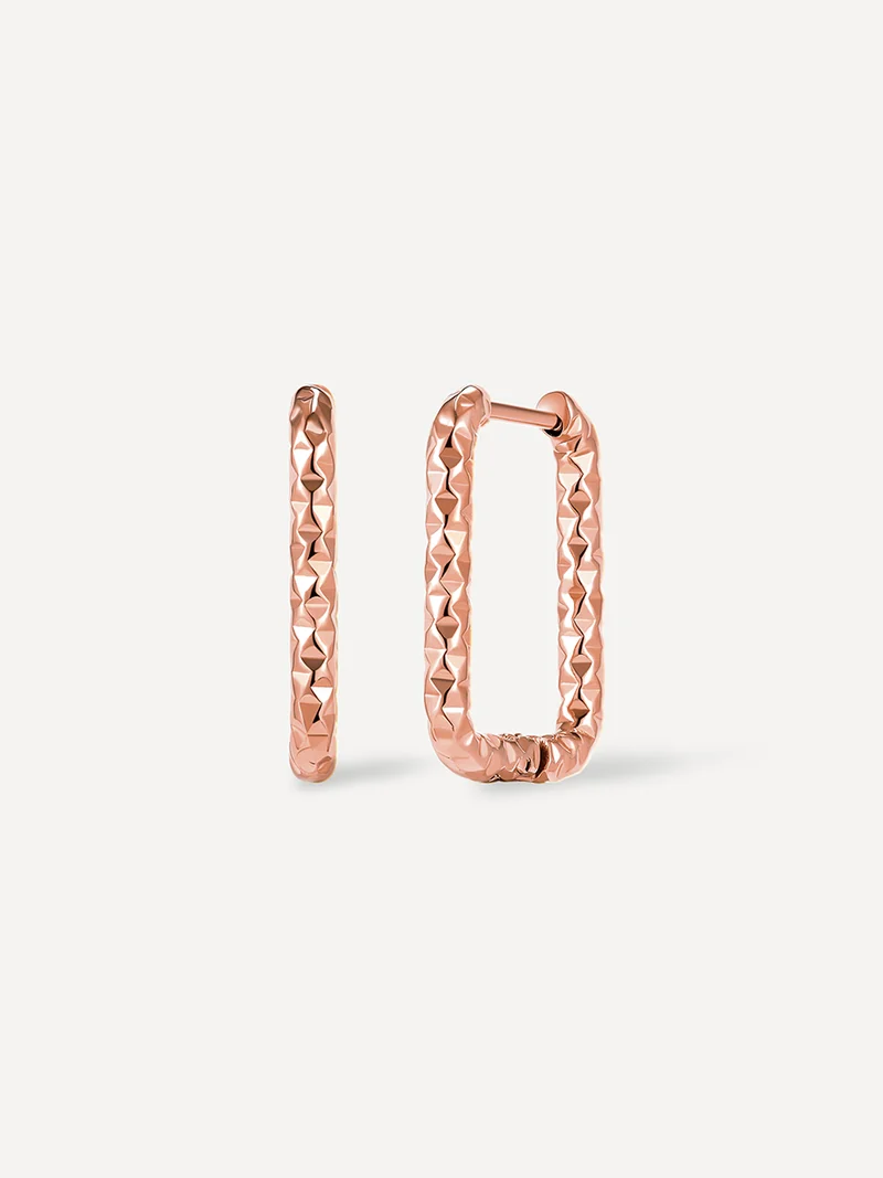 Geometric Hoop Ohrringe