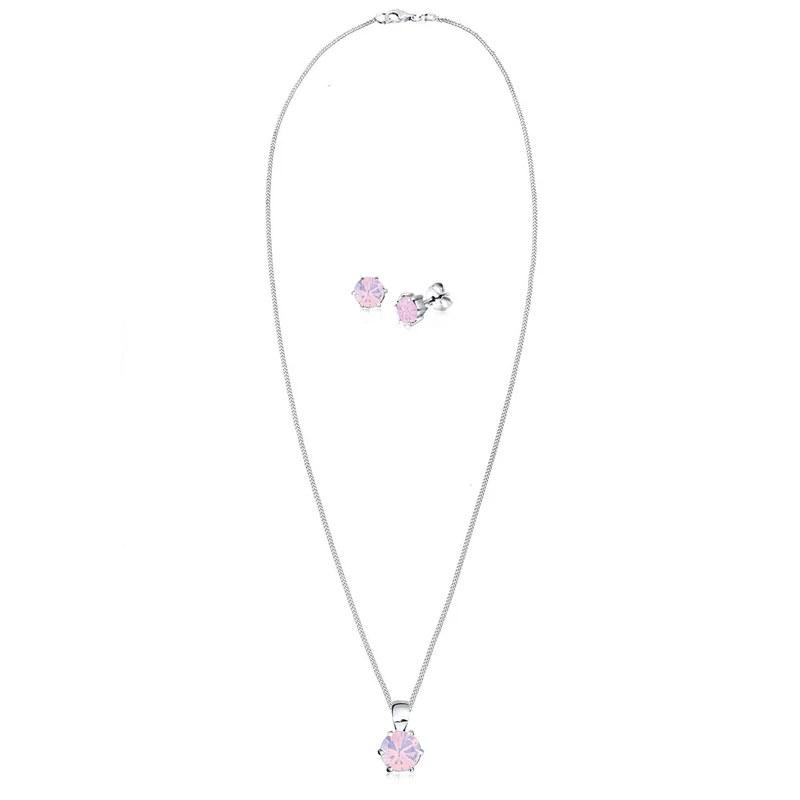 Schmuckset Basic | Mit Kristallen von Swarovski® (Weiß)