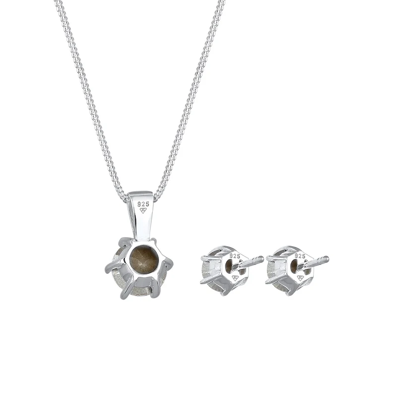 Schmuckset Basic | Mit Kristallen von Swarovski® (Weiß)