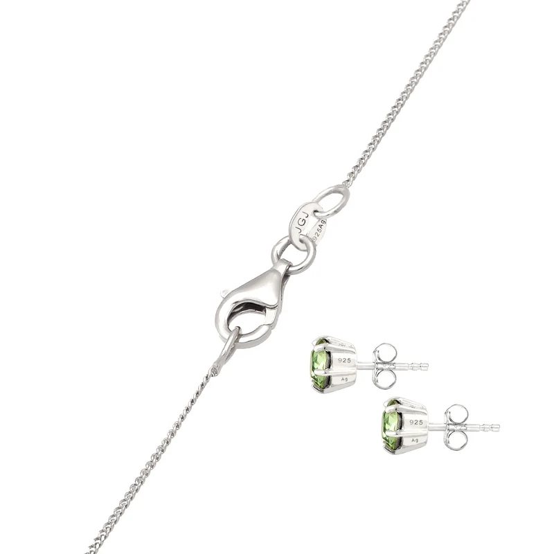 Schmuckset Basic | Mit Kristallen von Swarovski® (Weiß)