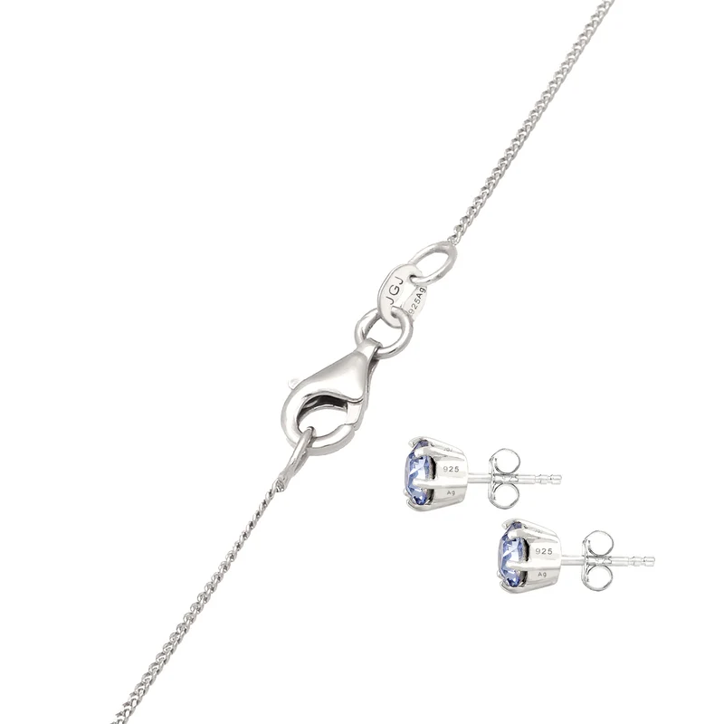 Schmuckset Basic | Mit Kristallen von Swarovski® (Weiß)