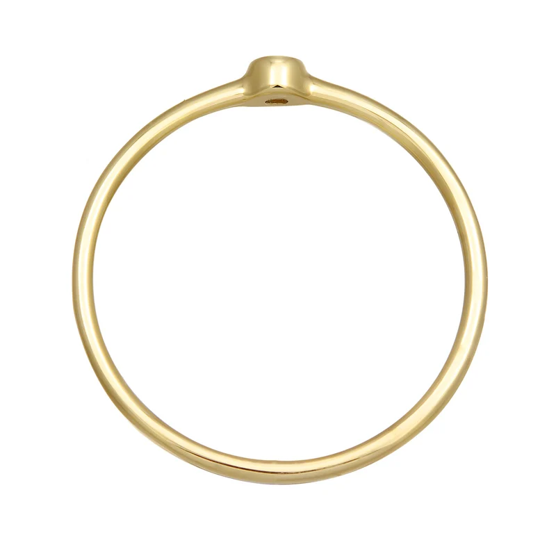 Solitär-Ring | Zirkonia ( Weiß )