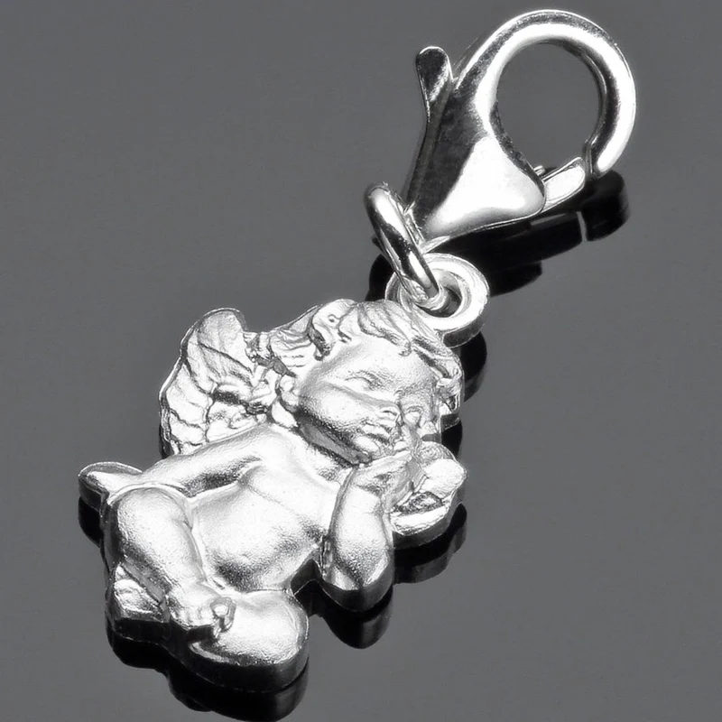 SILBERSCHMUCK ONLINE, ANHÄNGER MIT ENGEL, TAUFANHÄNGER, SCHUTZENGEL