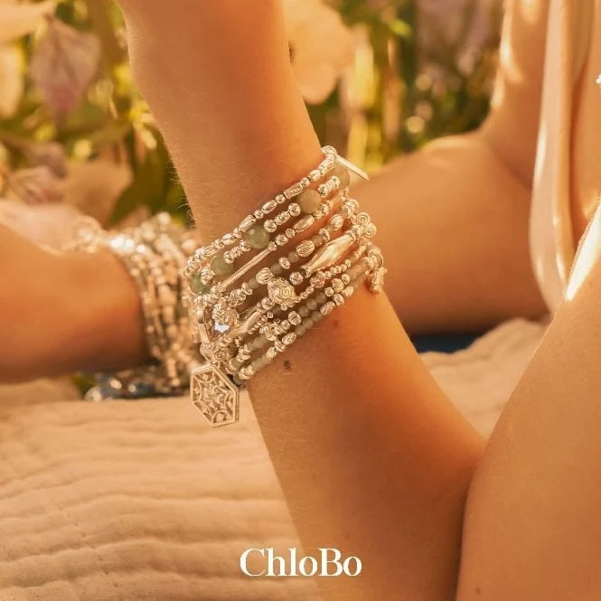 Mini Cube Double Feather Bracelet