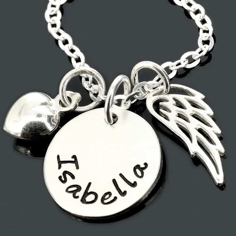 TAUFKETTE MIT GRAVUR, NAMENSKETTE, TAUFSCHMUCK MIT NAMEN