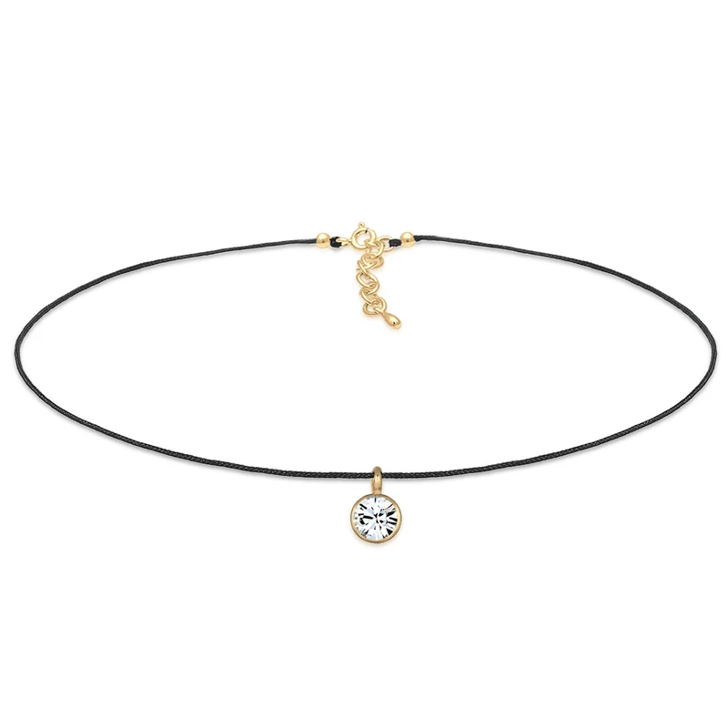 Choker | Mit Kristallen von Swarovski® (Weiß)