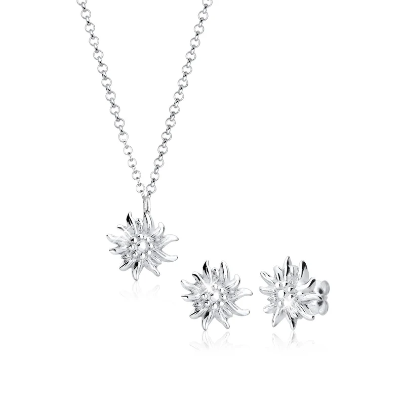 Schmuckset Edelweiss