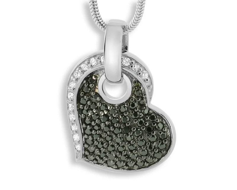 DESIGNERSCHMUCK, SCHMUCK ONLINE, HERZ KETTE SILBER, ZIRKONIA