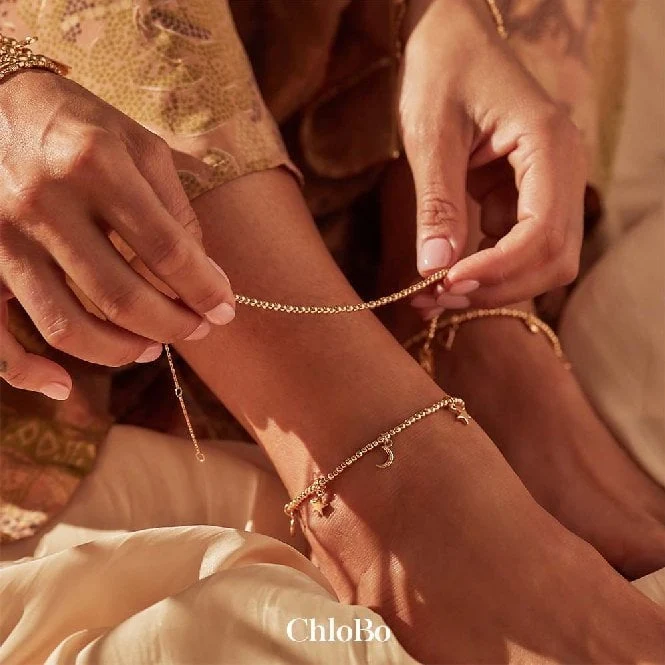 Inset Star Anklet