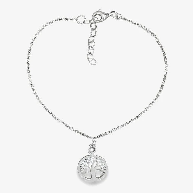 Silver Family Tree Bracelet