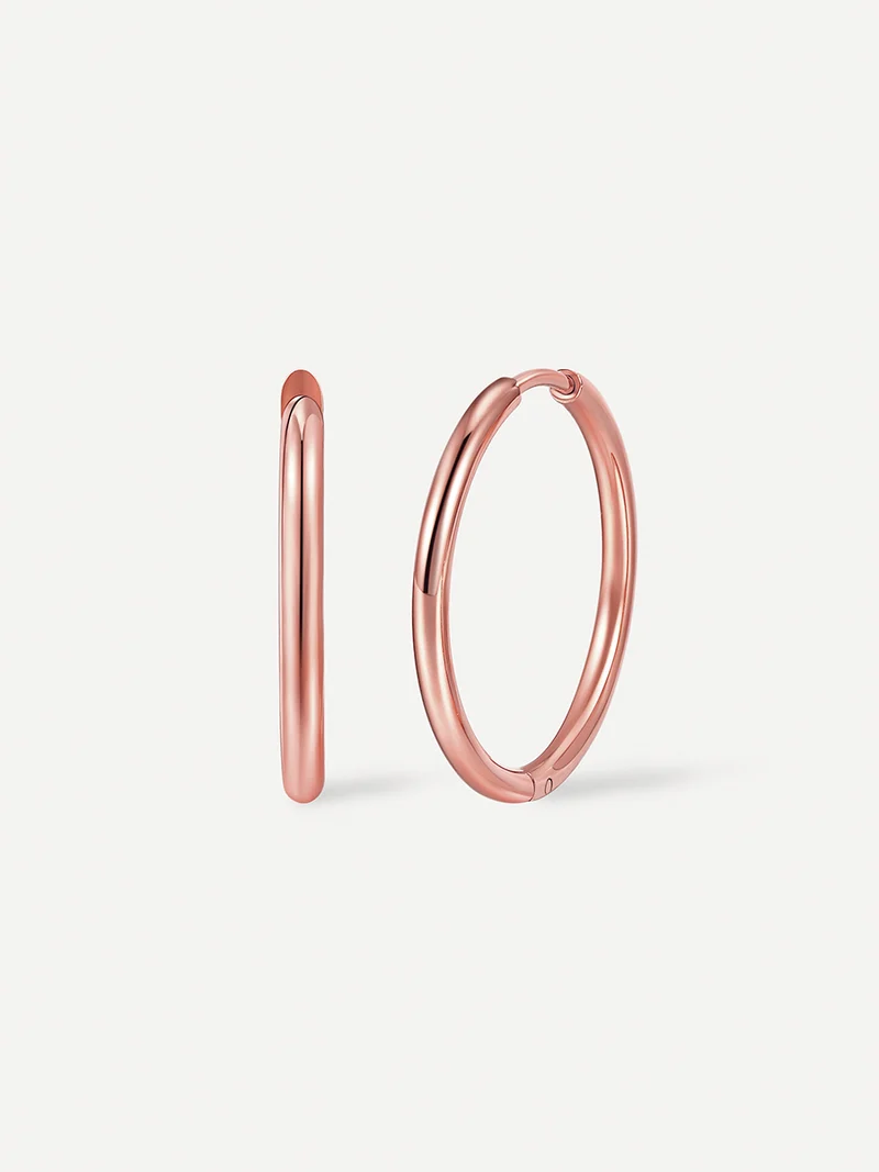 24mm SLIM HOOP MEDIUM OHRRINGE