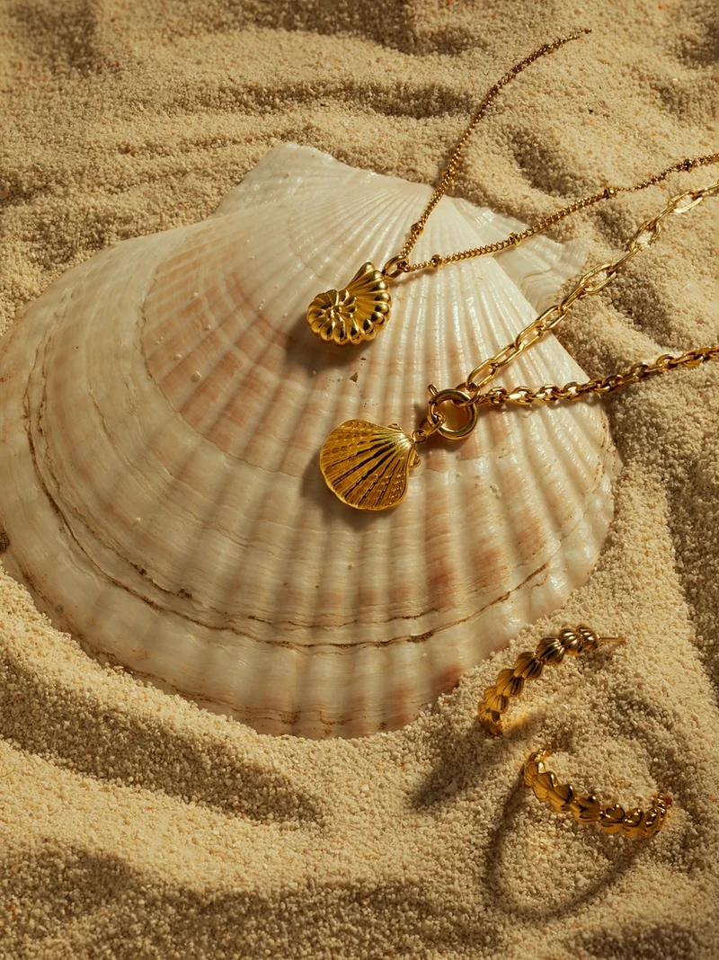 Beach Party Shells Ohrringe