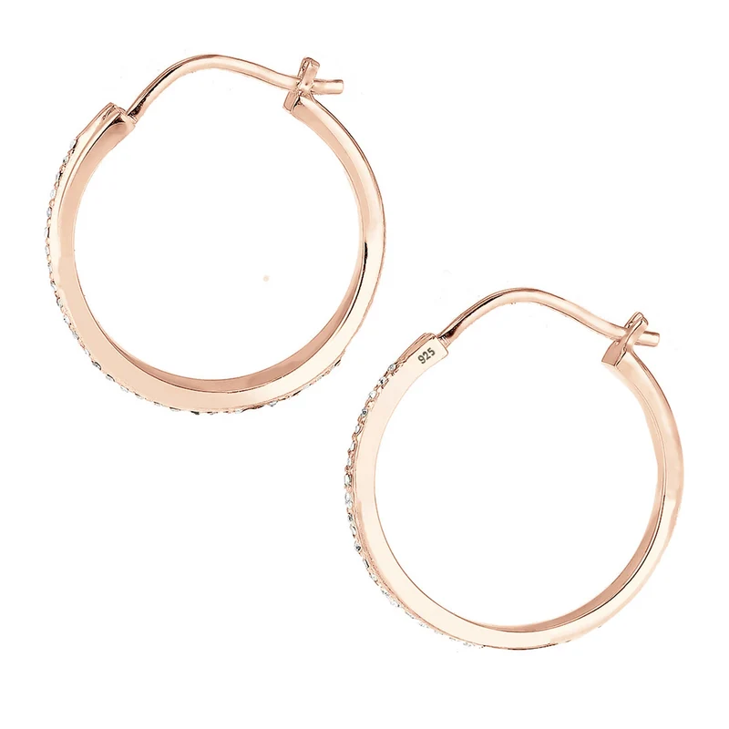 Creole | Mit Kristallen von Swarovski® (Weiß)