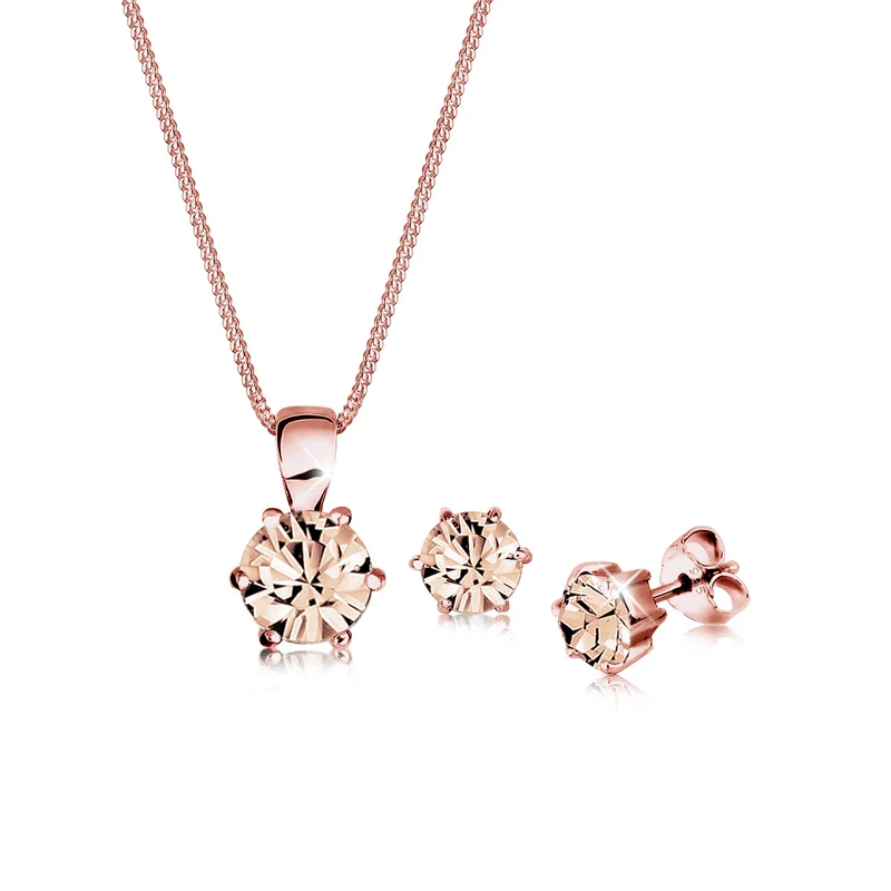 Halskette | Mit Kristallen von Swarovski® (Weiß)