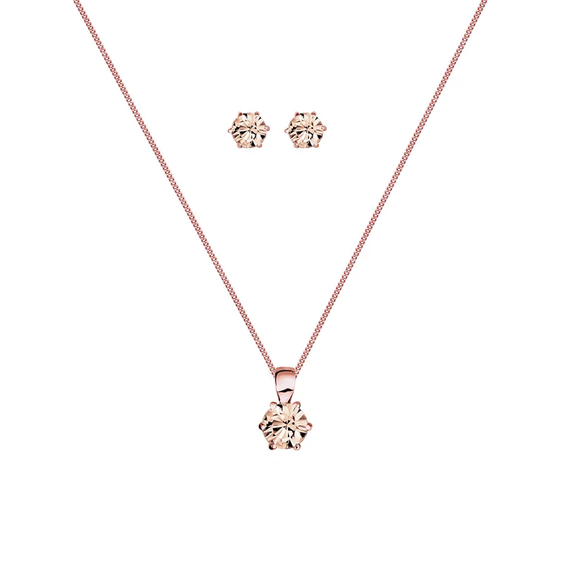 Halskette | Mit Kristallen von Swarovski® (Weiß)