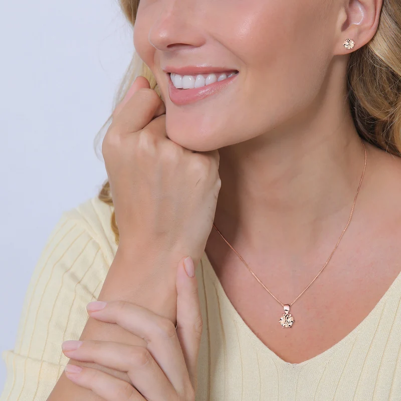 Halskette | Mit Kristallen von Swarovski® (Weiß)