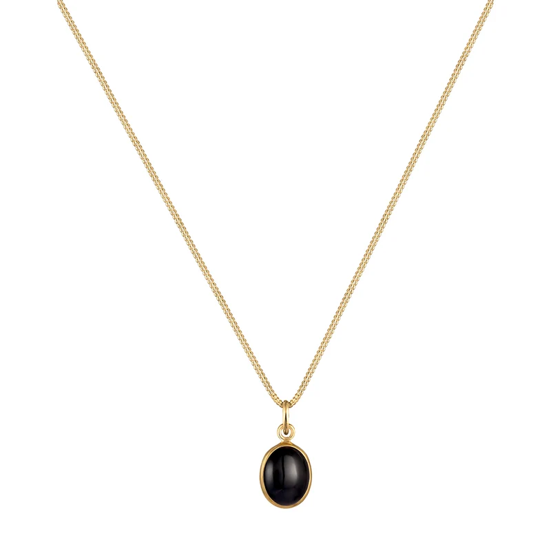 Halskette | Onyx (Schwarz)