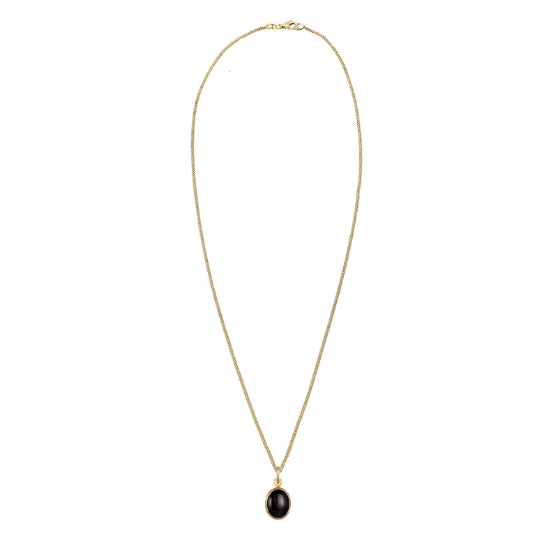 Halskette | Onyx (Schwarz)