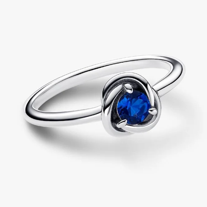 September Birthstone Eternity Circle Ring, Size 52