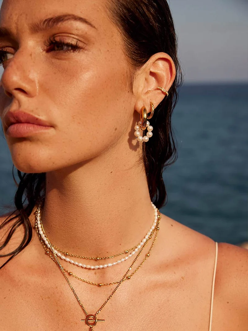 Calm Pearl EARCUFF