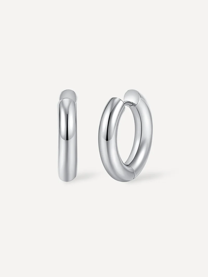Smooth Hoop Regular Ohrringe