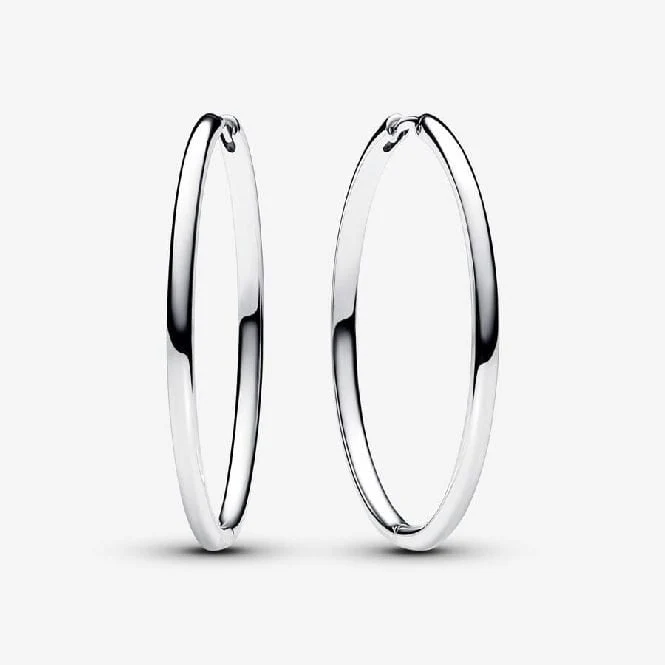 Moments 40 mm Charm Hoop Earrings