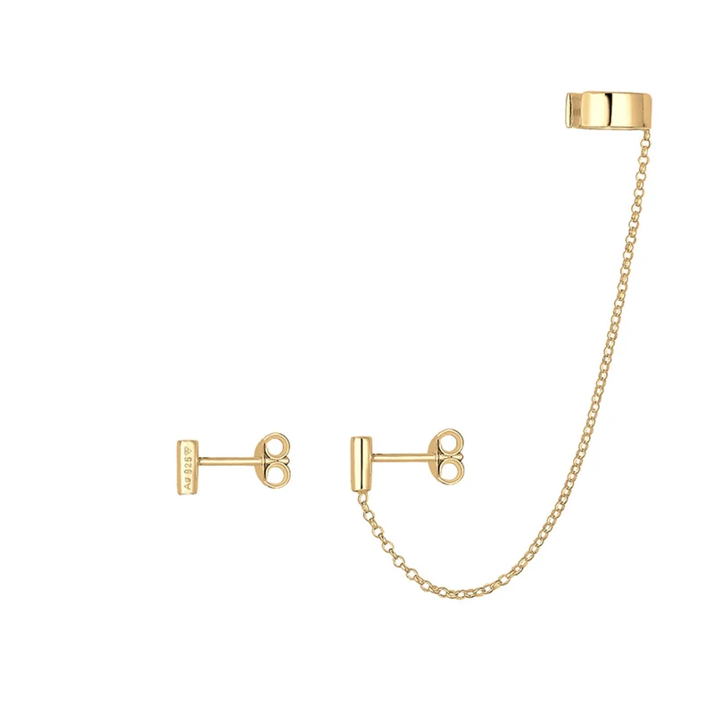 Ohrstecker Ear Chain