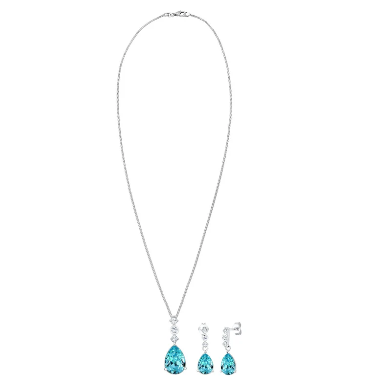 Schmuckset | Kristall ( Weiß )