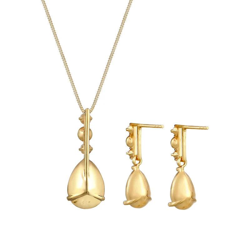 Schmuckset | Kristall ( Weiß )