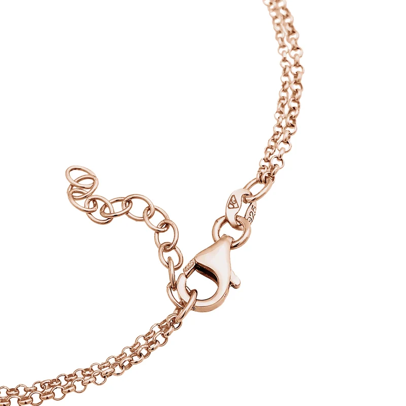 Armband Herz | Mit Kristallen von Swarovski® (Weiß)